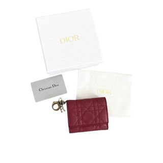 クリスチャンディオール(Christian Dior)の早い者勝ち Dior ディオール カナージュ ロータスウォレット 三つ折り財布(財布)