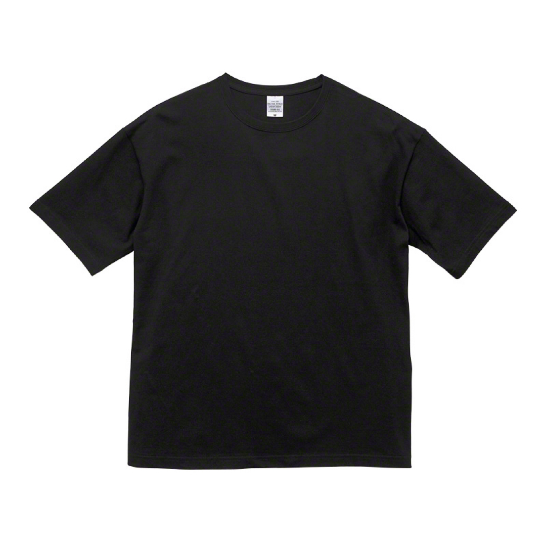 UnitedAthle(ユナイテッドアスレ)の新品 ユナイテッドアスレ 5.6oz ビッグシルエット 半袖Tシャツ 黒 M メンズのトップス(Tシャツ/カットソー(半袖/袖なし))の商品写真