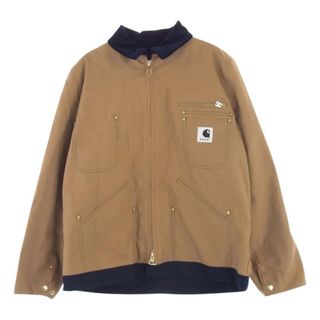 サカイ(sacai)のSacai サカイ ジャケット 24SS 24-03391M × Carhartt カーハート WIP ダブリューアイピー Reversible Jacket リバーシブル ダック ジャケット ベージュ系 1【極上美品】【中古】(その他)