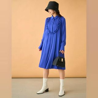 CELFORD - セルフォード celford バックサテンタックプリーツ CELFORD - セルフォード celford バックサテンタックプリーツ