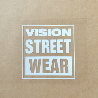 VISION STREET WEAR ビジョン カッティングステッカー　②(スケートボード)