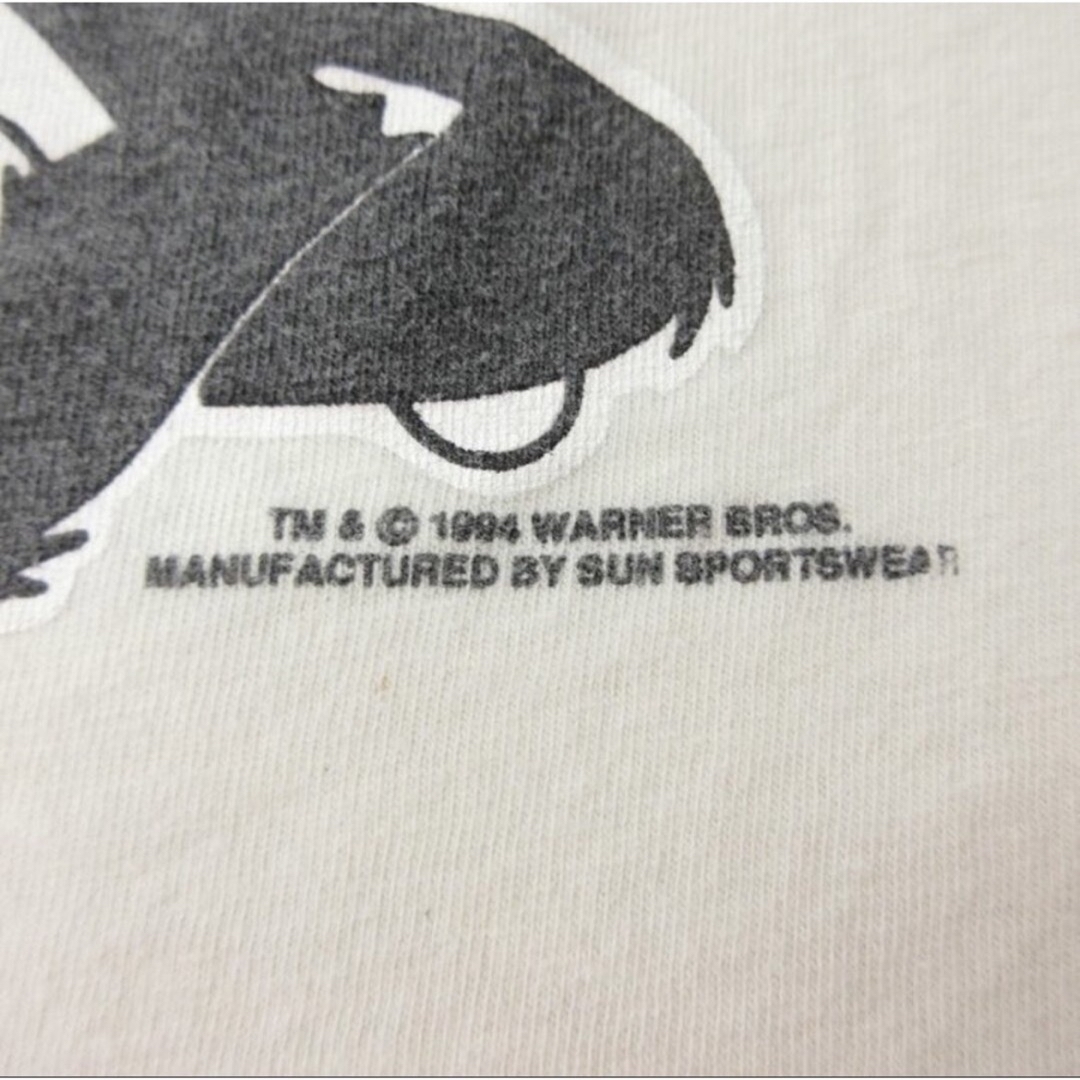 Post Malone着　looney tunes ベースボールシャツ XL メンズのトップス(Tシャツ/カットソー(半袖/袖なし))の商品写真