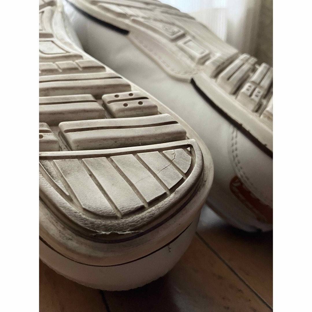 STEFANOROSSI(ステファノロッシ)の箱あり　stefanorossi 28㎝デッキシューズ　白 メンズの靴/シューズ(デッキシューズ)の商品写真