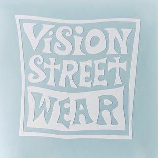 VISION STREET WEAR ビジョン カッティングステッカー　③(スケートボード)