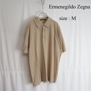 Ermenegildo Zegna ショートスリーブ コットン ポロシャツ 綿