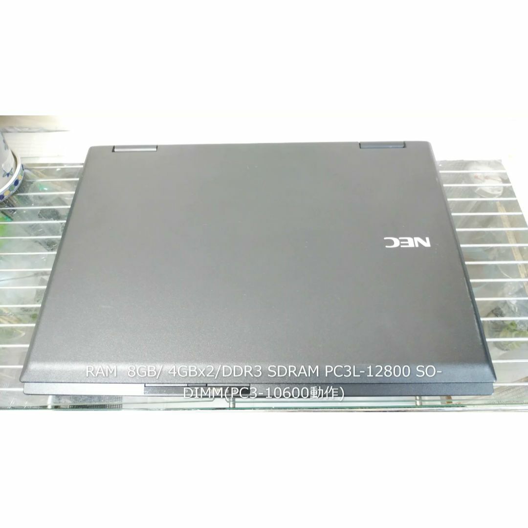 NEC(エヌイーシー)の☆NEC ノートWindws11 Corei5/500GB/8GB 快適スペック スマホ/家電/カメラのPC/タブレット(ノートPC)の商品写真