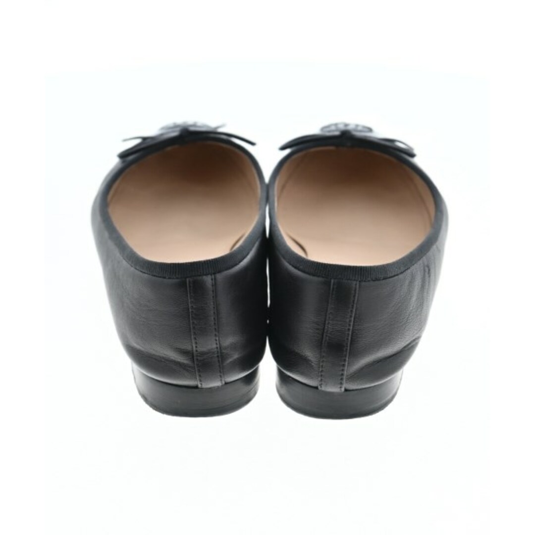 CHANEL(シャネル)のCHANEL バレエシューズ/オペラシューズ EU37(23.5cm位) 黒 【古着】【中古】 レディースの靴/シューズ(バレエシューズ)の商品写真
