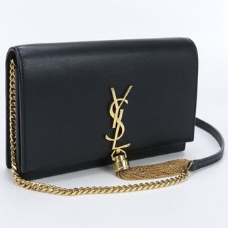 サンローラン(Saint Laurent)のサンローラン  チェーンウォレット ケイト 452159 C150J 1000 チェーンウォレット(財布)