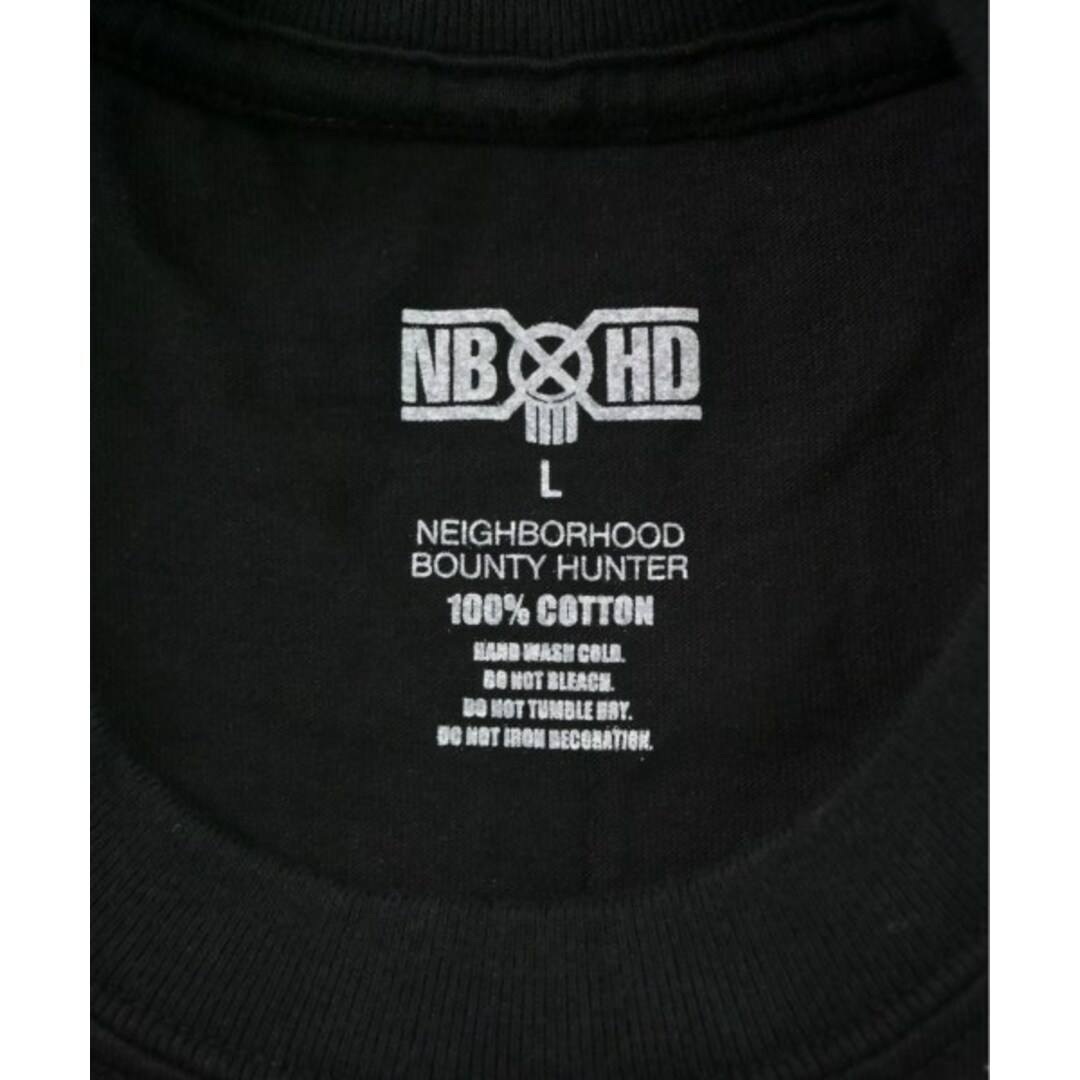 NEIGHBORHOOD(ネイバーフッド)のNEIGHBORHOOD ネイバーフッド Tシャツ・カットソー L 黒 【古着】【中古】 メンズのトップス(Tシャツ/カットソー(半袖/袖なし))の商品写真