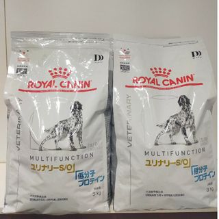 ロイヤルカナン(ROYAL CANIN)のロイヤルカナン　犬用　ユリナリーS/O+低分子プロテイン 3kg×4袋(ペットフード)