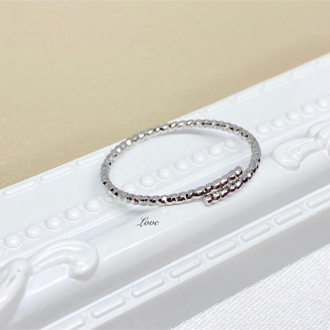 シンプル ワイヤーリング ステンレスリング ステンレス指輪 ピンキーリング メンズのアクセサリー(リング(指輪))の商品写真