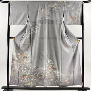 訪問着 身丈155cm 裄丈65cm 正絹 名品 【中古】(着物)