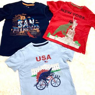 GAP - GAP アメリカモチーフ　半袖Tシャツ　3点セット　自由の女神　ホワイトハウス