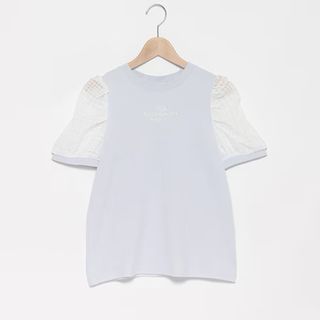 メゾピアノジュニア(mezzo piano junior)のメゾピアノ新品タグ付きパワショル半袖Tシャツ140(Tシャツ/カットソー)