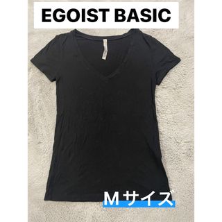 EGOIST - エゴイストベーシック黒Tシャツモノトーンシンプル