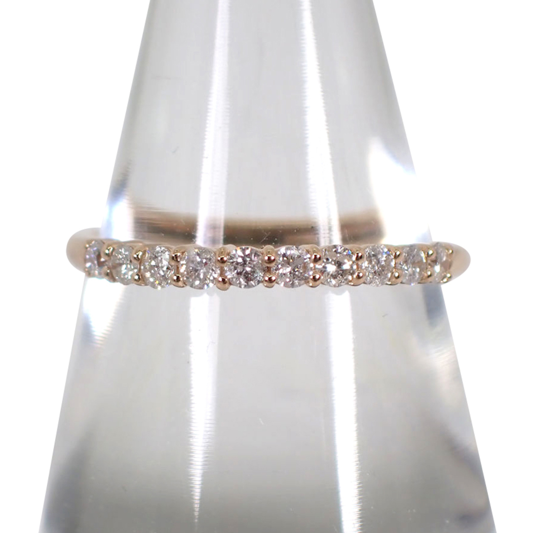 【新品】K18PG ダイヤモンド エタニティ リング 11号[f3-10] レディースのアクセサリー(リング(指輪))の商品写真