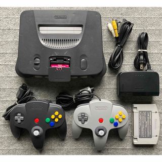 NINTENDO 64 - Nintendo64 ブラック 本体一式