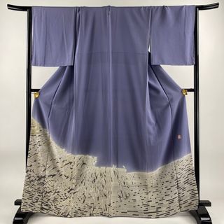 色留袖 身丈166.5cm 裄丈68cm 正絹 名品 【中古】(着物)