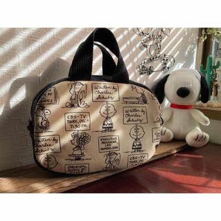 ＊369＊ハンドメイド SNOOPY ミニボストンポーチ