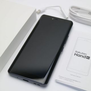 アンドロイド(ANDROID)の新品同様 SIMフリー Rakuten Hand 5G ブラック M333(スマートフォン本体)