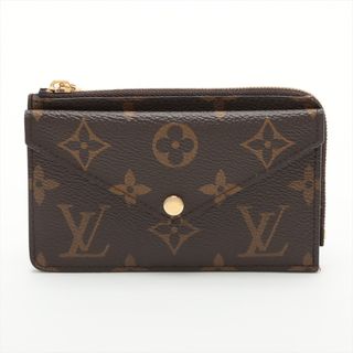 ルイヴィトン(LOUIS VUITTON)のヴィトン ポルトカルトレクトヴェルソ   ブラック×ブラウン レディース(コインケース)