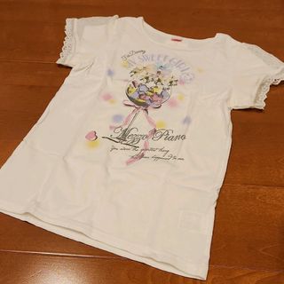 メゾピアノ(mezzo piano)のメゾピアノ　Tシャツ　160(Tシャツ/カットソー)