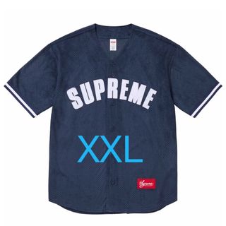 Supreme - Supreme Ultrasuede Mesh Baseball Jersey