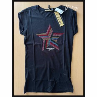 DENNYROSE - DENNY ROSE  スターフレンチスリーブＴシャツ