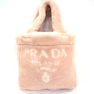 プラダ(PRADA)のTh551991 プラダ シアリングトート 1BG447 トートバッグ 2Way ショルダーバッグ ピンク系 レディース PRADA 美品・中古(トートバッグ)