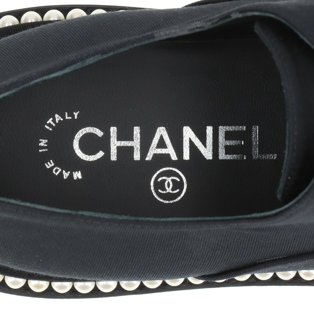 CHANEL(シャネル)のシャネル ココマーク ファブリック  ブラック レディース スニーカー レディースの靴/シューズ(スニーカー)の商品写真