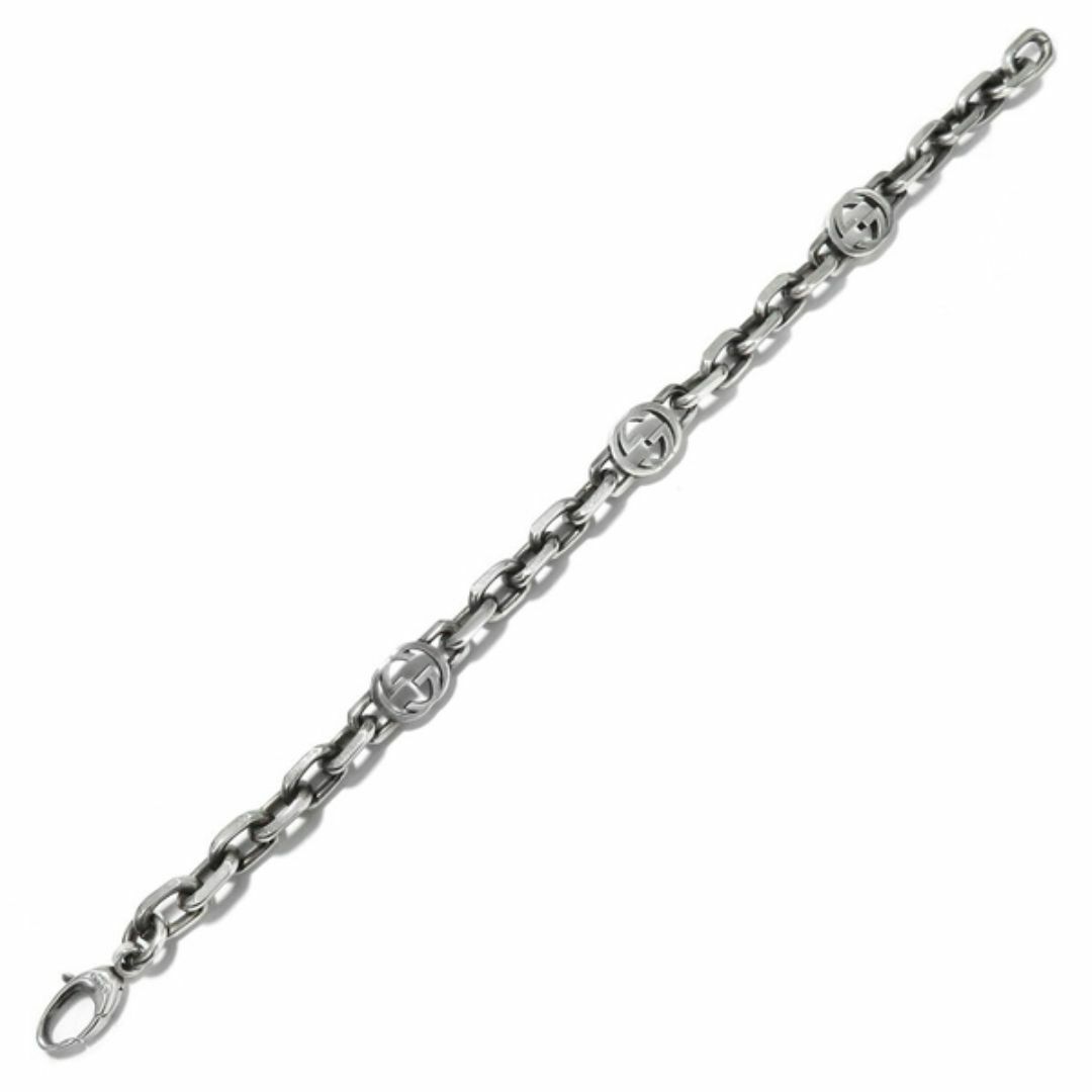 良品 GUCCI グッチ GG インターロッキングG シルバー925 良品 GUCCI グッチ GG インターロッキングG シルバー925