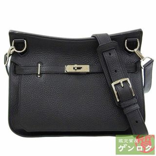 エルメス(Hermes)の【中古】HERMES エルメス ジプシエール28 ショルダーバッグ クラッチバッグ 2WAYバッグ 斜め掛け ブラック トリヨンクレマンス □N刻印(2010年) レディース【質屋】(ショルダーバッグ)