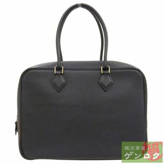 エルメス(Hermes)の【中古】HERMES エルメス プリュム32 ショルダーバッグ トートバッグ ネイビー フィヨルド □E刻印(2001年) レディース【質屋】(ショルダーバッグ)