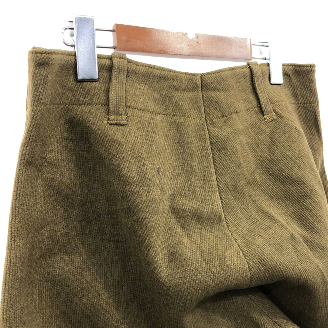 40年代 ウール ジョッパーズパンツ ヴィンテージ カーキ (メンズ 40年代 ウール ジョッパーズパンツ ヴィンテージ カーキ (メンズ