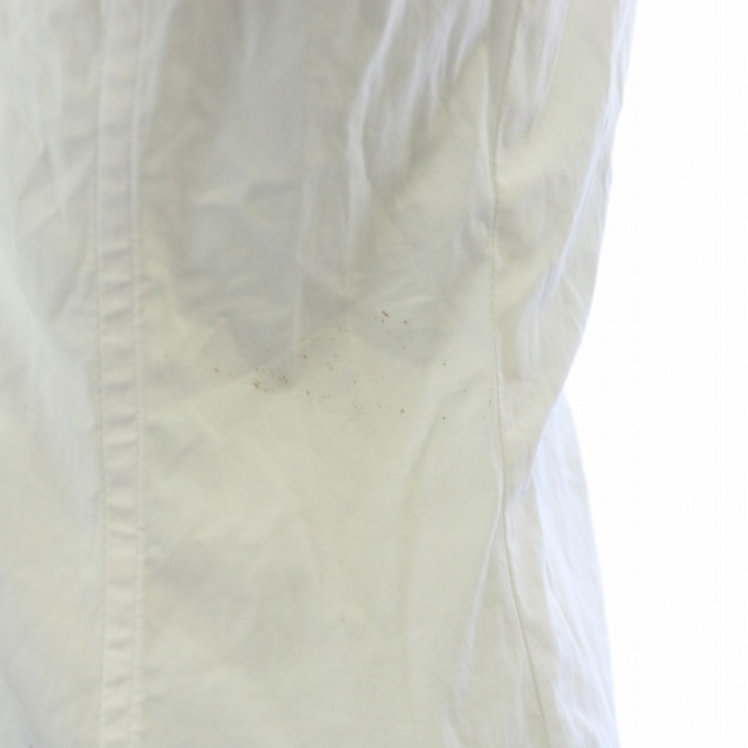 POLO RALPH LAUREN(ポロラルフローレン)のポロ ラルフローレン SLIM FIT シャツ ブラウス ロゴ 長袖 S 白 レディースのトップス(シャツ/ブラウス(長袖/七分))の商品写真