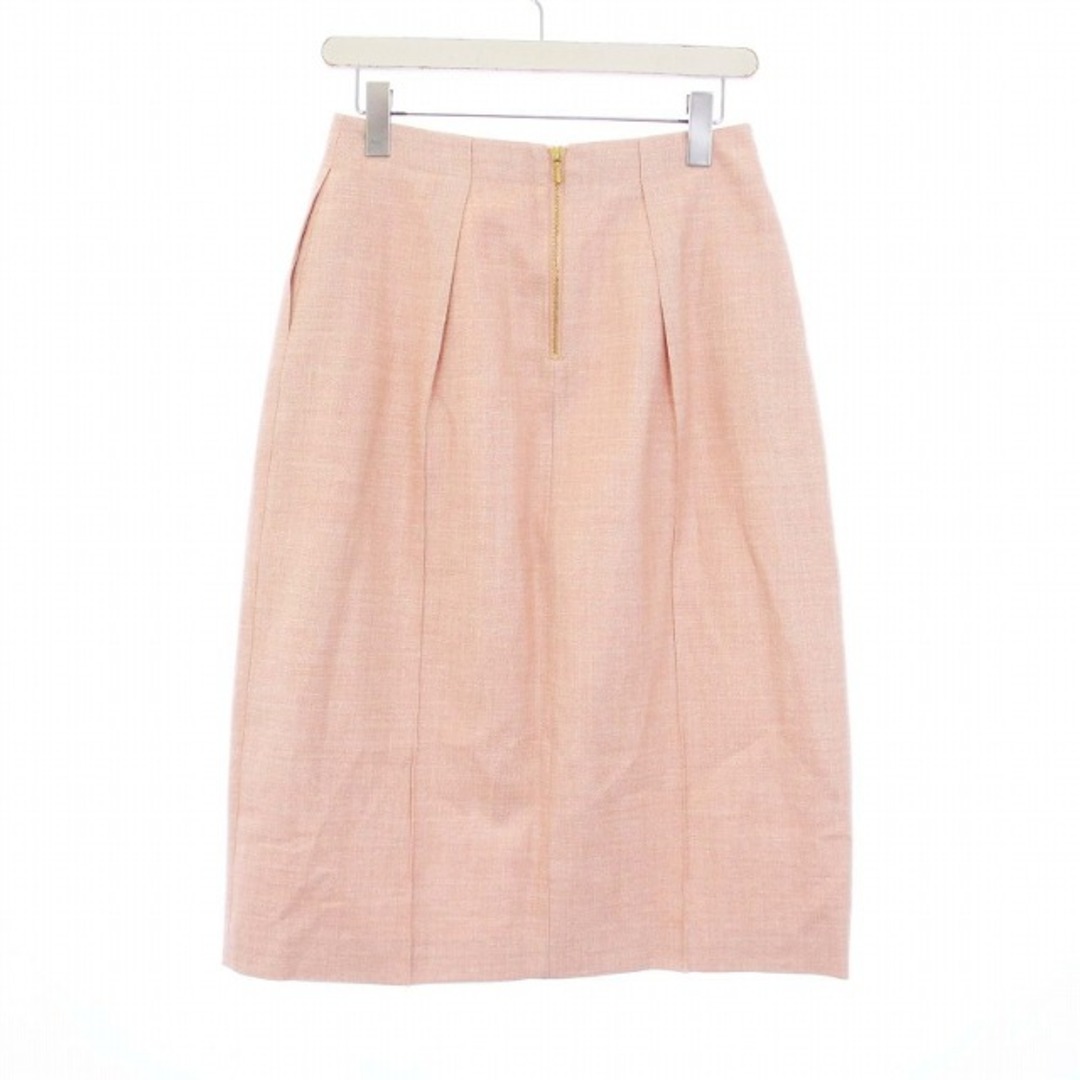 Drawer(ドゥロワー)のドゥロワー オックスタックタイトスカート ロング シルク混 36 S ピンク レディースのスカート(ロングスカート)の商品写真