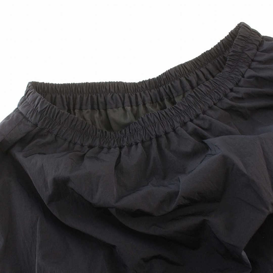 ROPE’(ロペ)のロペ ROPE ナイロンティアード ロング スカート フレア 38 ネイビー レディースのスカート(ロングスカート)の商品写真
