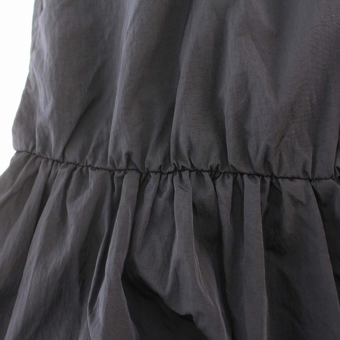 ROPE’(ロペ)のロペ ROPE ナイロンティアード ロング スカート フレア 38 ネイビー レディースのスカート(ロングスカート)の商品写真