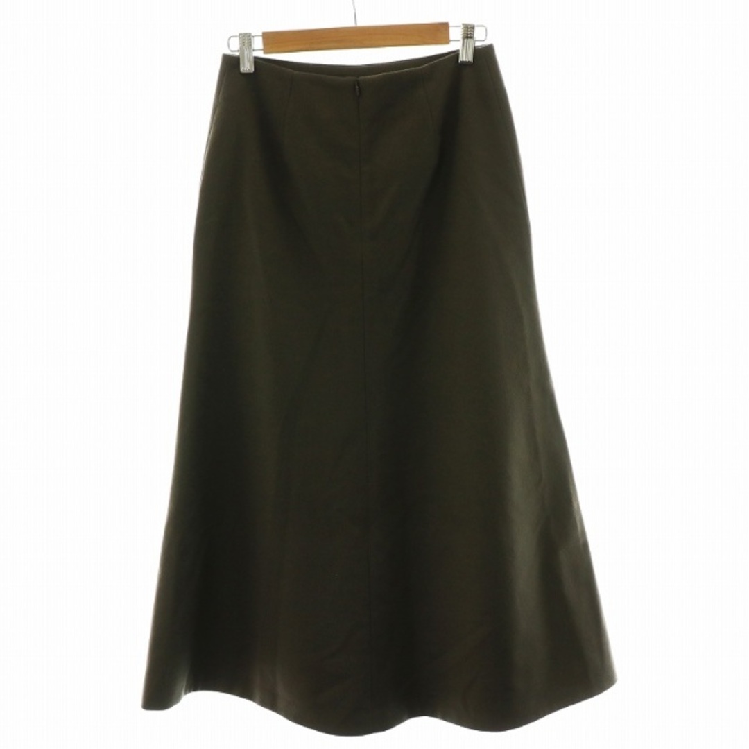 ドゥーズィエムクラス フレアスカート 36 S ダークブラウン レディースのスカート(ロングスカート)の商品写真