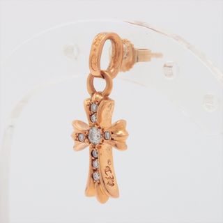 お盆セール中!】CHクロス ピアス 22k ダイヤ入り 締め切っ お盆セール中!】CHクロス ピアス 22k ダイヤ入り 締め切っ