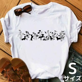 ミニチュア ダックス フンド Tシャツ 半袖 犬 S カフェ トリミング ペット(Tシャツ(半袖/袖なし))