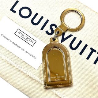 LOUIS VUITTON - ルイヴィトン　ポルトクレアドレス　キーホルダー　キーリング　ネームタグ　ゴールド