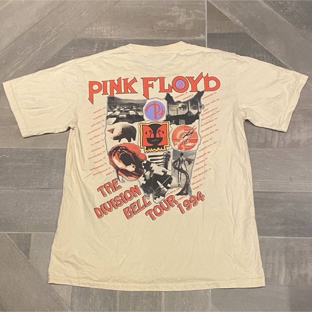 PINKFLOYD ピンクフロイド バンドTシャツ/バンT/USED/古着 メンズのトップス(Tシャツ/カットソー(半袖/袖なし))の商品写真