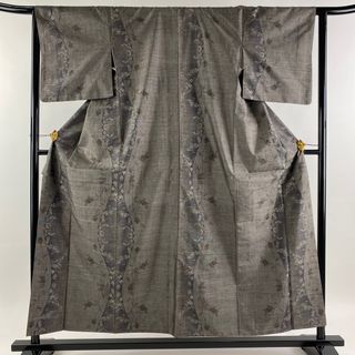 紬 身丈155cm 裄丈64.5cm 正絹 美品 秀品 【中古】(着物)