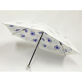 UVION 晴雨兼用 折りたたみ傘 プレミアムホワイトパール 50cm(傘)