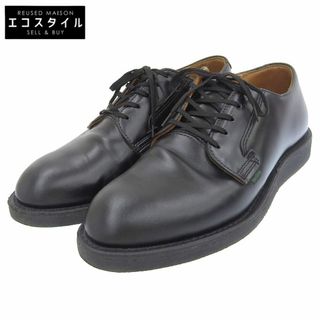 レッドウィング(REDWING)のレッドウィング 美品 Red Wing レッドウィング POSTMAN OXFORD シューズ メンズ 黒 ブラック 25cm 00101-0 7D(US)(ブーツ)