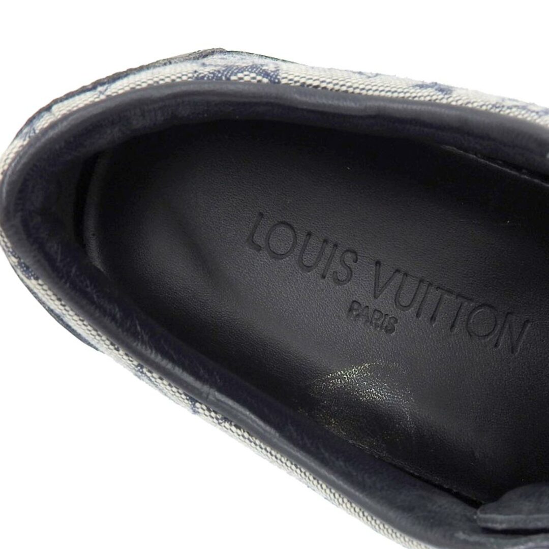 LOUIS VUITTON(ルイヴィトン)のルイヴィトン LOUIS VUITTON ルイヴィトン モノグラムミニ レザー×キャンバス スニーカー シューズ レディース ネイビー 36 MA1001 36 レディースの靴/シューズ(その他)の商品写真