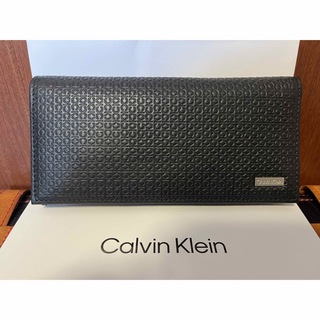 Calvin Klein - 【新品未使用】Calvin Klein カルバンクライン 二つ折り長財布 レザー