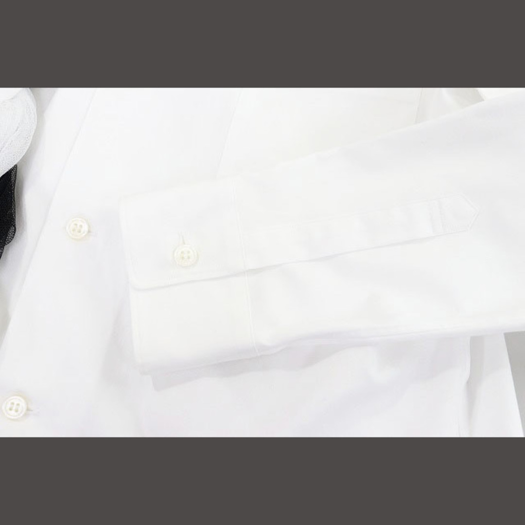 コムデギャルソンコムデギャルソン RI-B006 S 丸襟 三つ編み シャツ レディースのトップス(カットソー(長袖/七分))の商品写真
