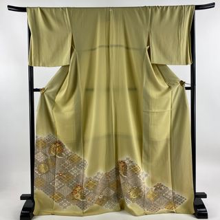 色留袖 身丈172cm 裄丈68cm 正絹 美品 秀品 【中古】(着物)